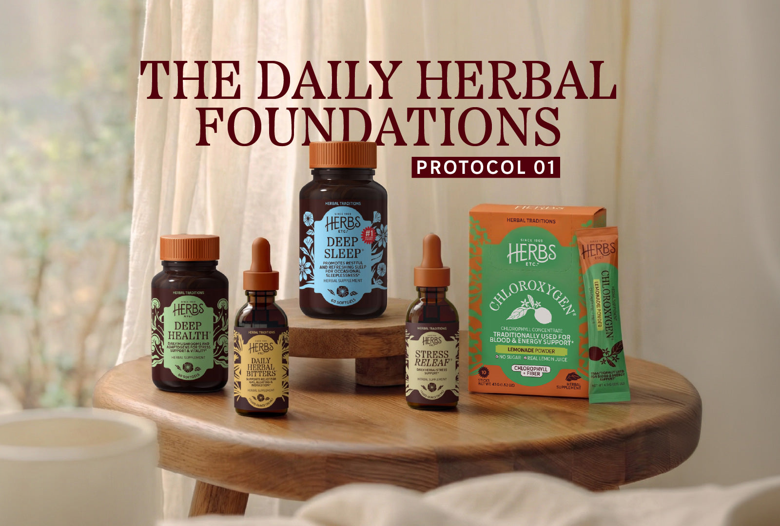 Protocol #1 <br> The Daily Herbal Foundations
