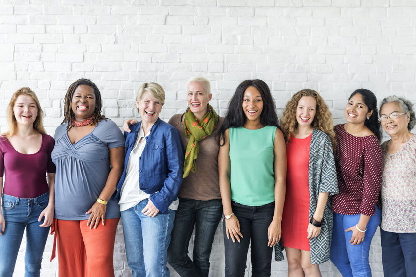 woman of different ages and races