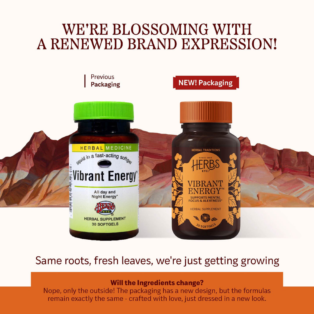 Vibrant Energy™ Softgels – Herbs, Etc.