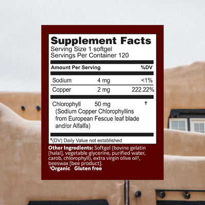 ChlorOxygen® Chlorophyll Concentrate Softgels