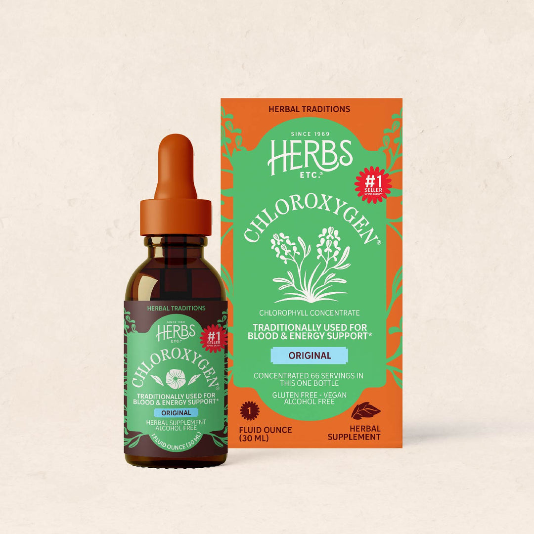 ChlorOxygen® Chlorophyll Concentrate Alcohol Free Drops – Herbs, Etc.