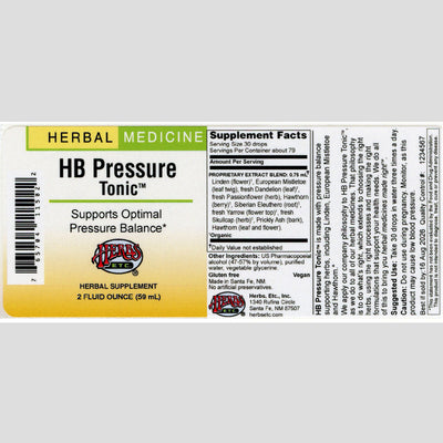 HB Pressure™ Tonic Classic Liquid Extract
