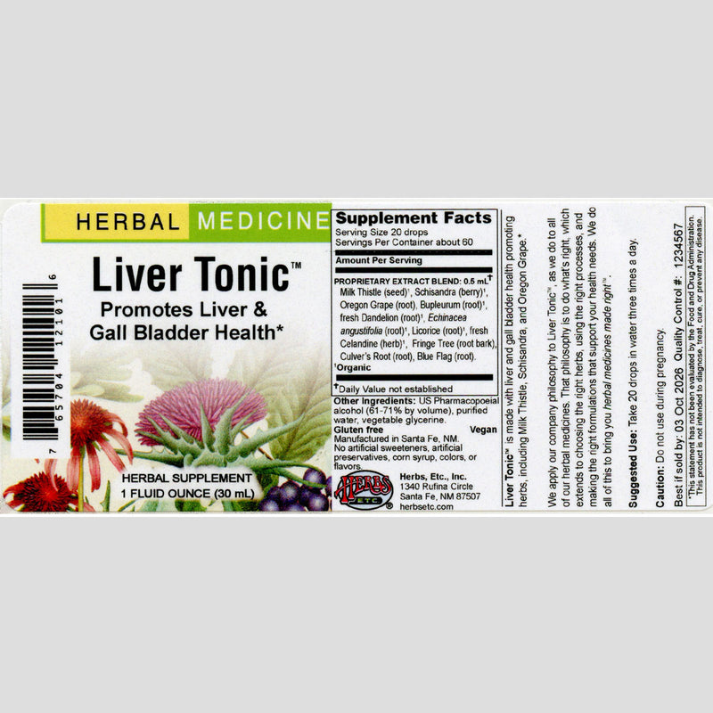 Liver Tonic™ Classic Liquid Extract