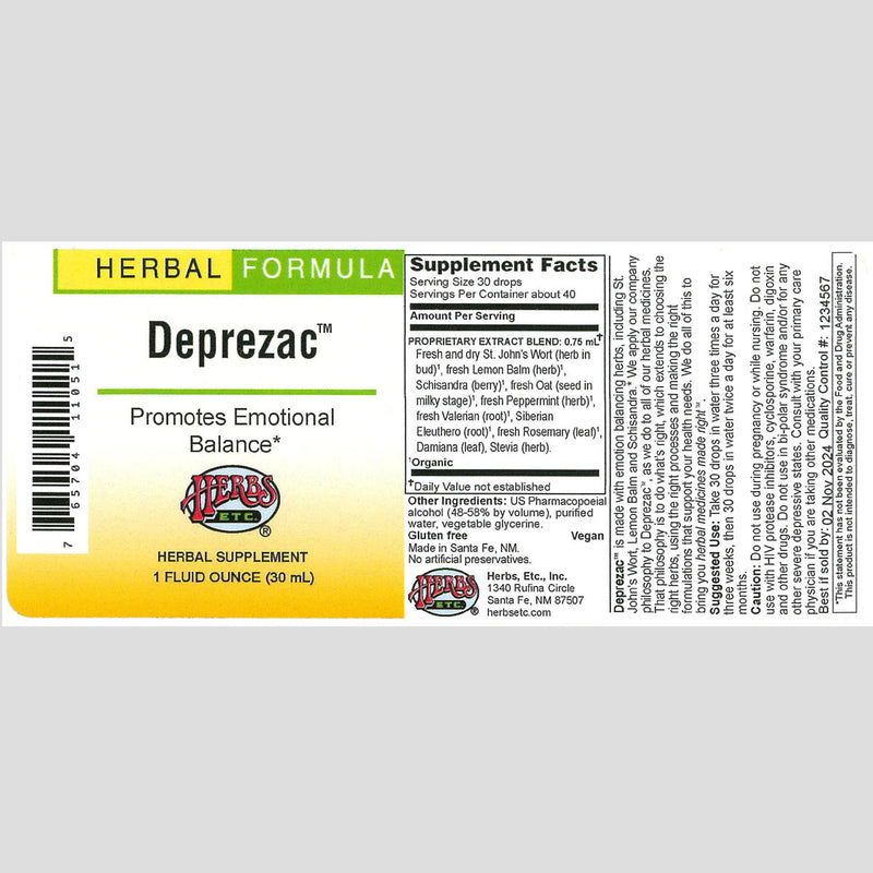 Deprezac™ Classic Liquid Extract