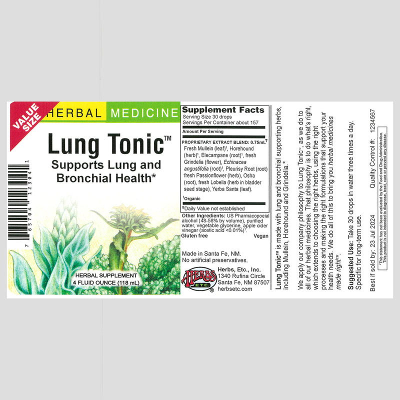 Lung Tonic™ Classic Liquid Extract