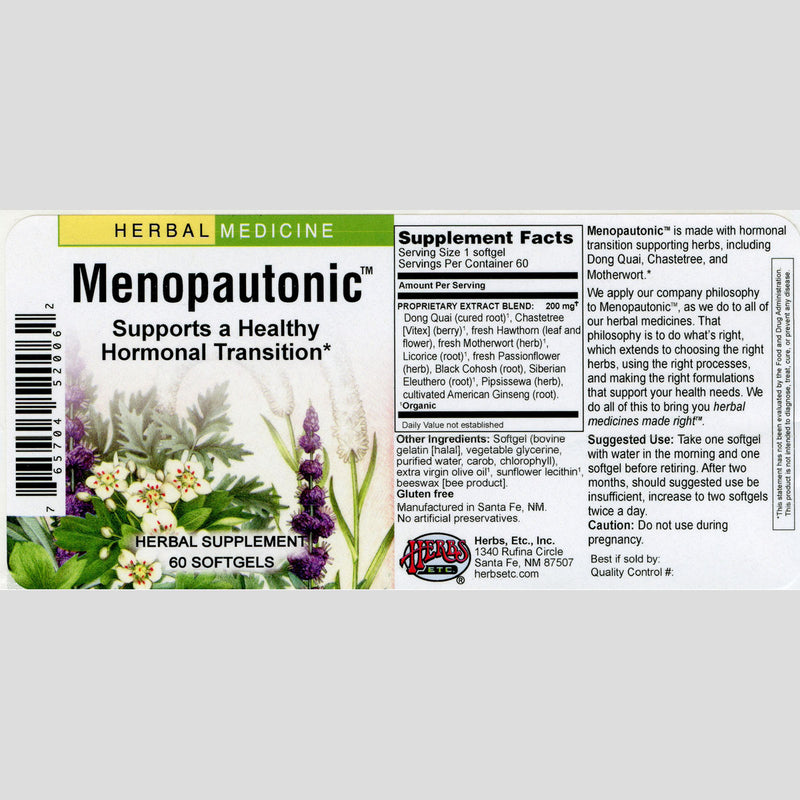 Menopautonic™ Softgels