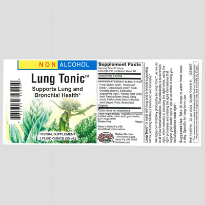Lung Tonic™ Non Alcohol Liquid Extract