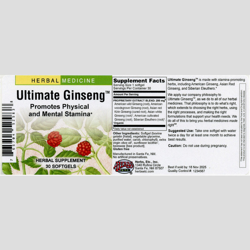 Ultimate Ginseng™ Softgels