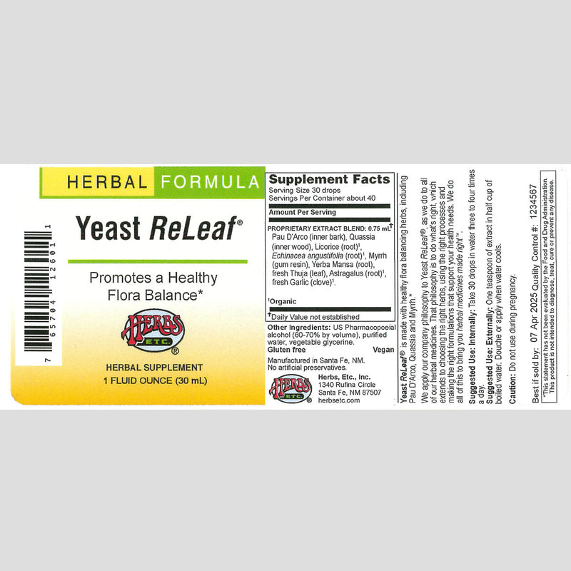 Yeast ReLeaf® Classic Liquid Extract