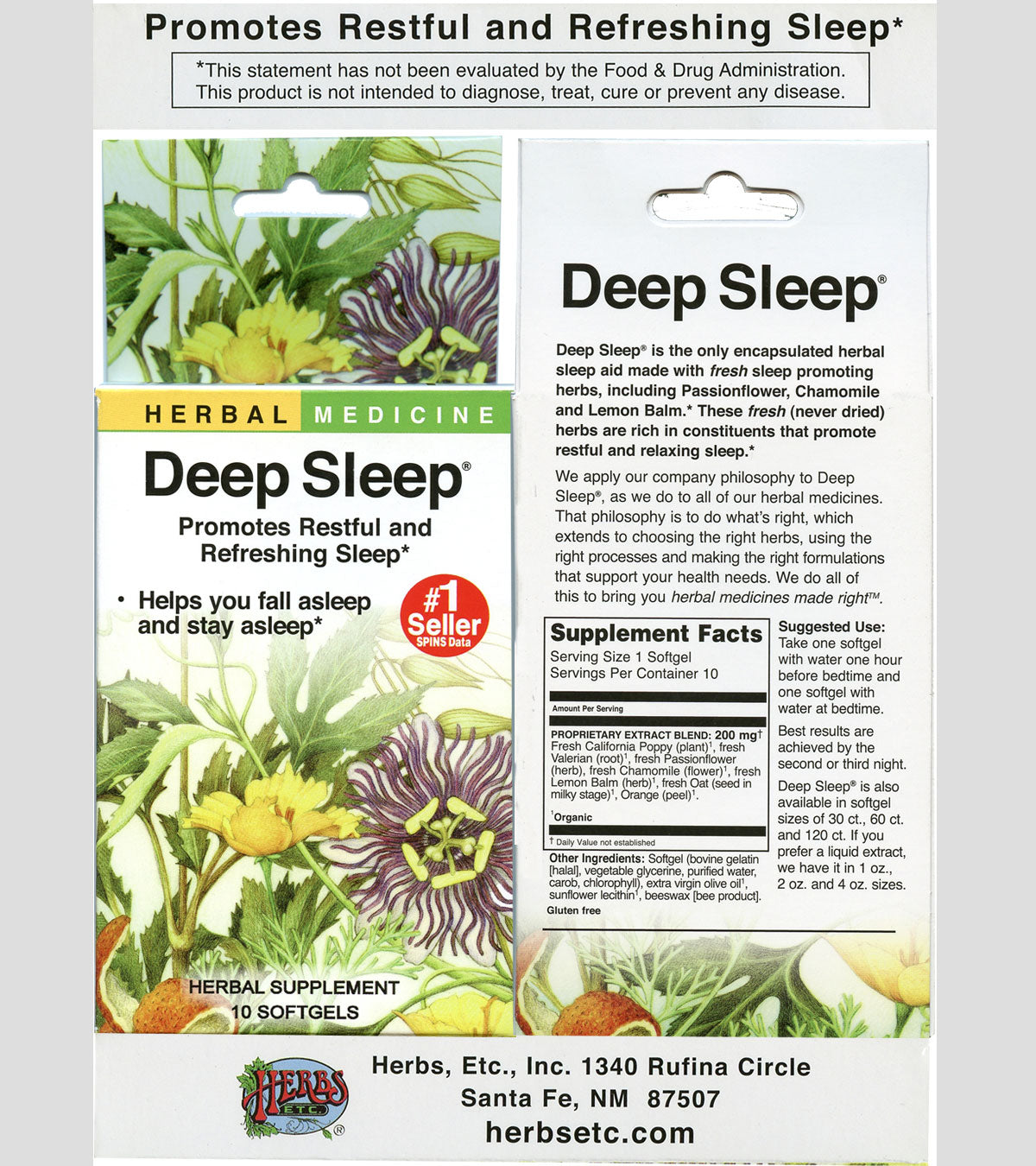 Deep Sleep® Softgels – Herbs, Etc.